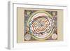 Orbium Planetarum Terram-Andreas Cellarius-Framed Premium Giclee Print