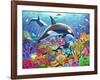 Orca Fun-Adrian Chesterman-Framed Art Print