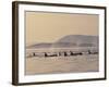 Orca Whales Surfacing in the San Juan Islands, Washington, USA-Stuart Westmoreland-Framed Photographic Print