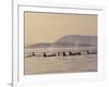 Orca Whales Surfacing in the San Juan Islands, Washington, USA-Stuart Westmoreland-Framed Photographic Print