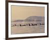 Orca Whales Surfacing in the San Juan Islands, Washington, USA-Stuart Westmoreland-Framed Photographic Print