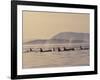 Orca Whales Surfacing in the San Juan Islands, Washington, USA-Stuart Westmoreland-Framed Photographic Print