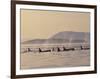 Orca Whales Surfacing in the San Juan Islands, Washington, USA-Stuart Westmoreland-Framed Photographic Print