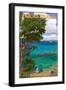 Orcas Island, Washington - San Juan Islands - Kayakers - Lantern Press Artwork-Lantern Press-Framed Art Print