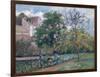 Orchard at Maubisson, Pontoise, 1876-Camille Pissarro-Framed Giclee Print