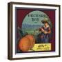 Orchard Boy Brand - Glendora, California - Citrus Crate Label-Lantern Press-Framed Art Print