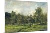 Orchard, C. 1865-69-Charles Francois Daubigny-Mounted Premium Giclee Print