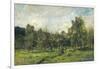 Orchard, C. 1865-69-Charles Francois Daubigny-Framed Art Print