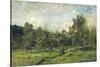 Orchard, C. 1865-69-Charles Francois Daubigny-Stretched Canvas