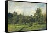 Orchard, C. 1865-69-Charles Francois Daubigny-Framed Stretched Canvas