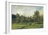 Orchard, C. 1865-69-Charles Francois Daubigny-Framed Art Print