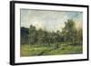 Orchard, C. 1865-69-Charles Francois Daubigny-Framed Art Print