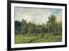 Orchard, C. 1865-69-Charles Francois Daubigny-Framed Art Print