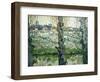 Orchard in Blossom with a View of Arles, 1889-Vincent van Gogh-Framed Giclee Print