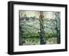 Orchard in Blossom with a View of Arles, 1889-Vincent van Gogh-Framed Giclee Print