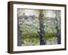 Orchard in Blossom with View of Arles, 1889-Vincent van Gogh-Framed Giclee Print