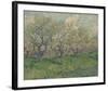 Orchard In Blossom-Vincent Van Gogh-Framed Art Print