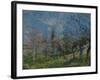 Orchard in Spring, By, 1881-Alfred Sisley-Framed Giclee Print