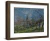 Orchard in Spring, By, 1881-Alfred Sisley-Framed Giclee Print