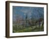 Orchard in Spring, By, 1881-Alfred Sisley-Framed Giclee Print