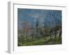 Orchard in Spring, By, 1881-Alfred Sisley-Framed Giclee Print