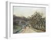 Orchard Near D'Osny, Pontoise, 1874-Edgar Degas-Framed Giclee Print