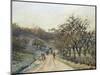 Orchard Near D'Osny, Pontoise, 1874-Camille Pissarro-Mounted Giclee Print