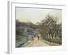 Orchard Near D'Osny, Pontoise, 1874-Camille Pissarro-Framed Giclee Print