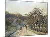 Orchard Near D'Osny, Pontoise, 1874-Camille Pissarro-Mounted Giclee Print