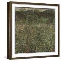 Orchard or Field of Flowers, Ca 1905-Gustav Klimt-Framed Giclee Print