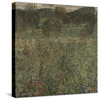 Orchard or Field of Flowers, Ca 1905-Gustav Klimt-Stretched Canvas