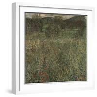 Orchard or Field of Flowers, Ca 1905-Gustav Klimt-Framed Giclee Print