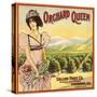 Orchard Queen Brand - Highgrove, California - Citrus Crate Label-Lantern Press-Stretched Canvas