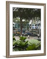 Orchard Road, Singapore's Premier Shopping Street, Singapore, Southeast Asia-Amanda Hall-Framed Photographic Print