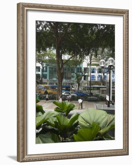 Orchard Road, Singapore's Premier Shopping Street, Singapore, Southeast Asia-Amanda Hall-Framed Photographic Print