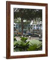 Orchard Road, Singapore's Premier Shopping Street, Singapore, Southeast Asia-Amanda Hall-Framed Photographic Print