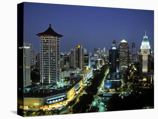 Orchard Road, Singapore-Gavin Hellier-Stretched Canvas