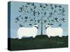 Orchard Sheep-Susan Henke Fine Art-Stretched Canvas