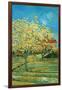 Orchard with Cypress by Van Gogh-Vincent van Gogh-Framed Art Print