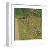 Orchard with Roses, c.1911-Gustav Klimt-Framed Art Print