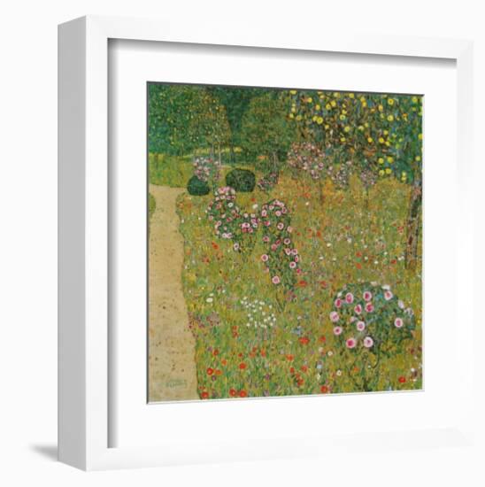 Orchard with Roses, c.1911-Gustav Klimt-Framed Art Print