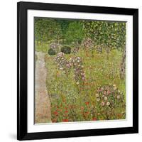 Orchard with Roses (Obstgarten Mit Rosen)-Gustav Klimt-Framed Giclee Print