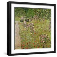 Orchard with Roses (Obstgarten Mit Rosen)-Gustav Klimt-Framed Giclee Print