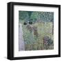 Orchard with Roses-Gustav Klimt-Framed Giclee Print