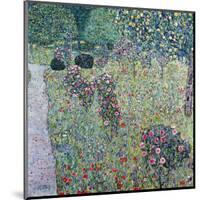 Orchard with Roses-Gustav Klimt-Mounted Giclee Print