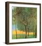 Orchard-Gustav Klimt-Framed Art Print