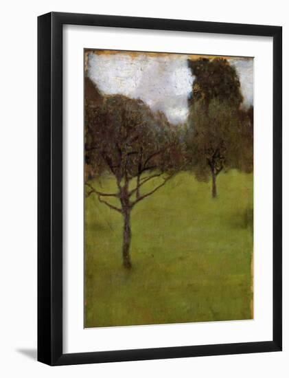 Orchard-Gustav Klimt-Framed Giclee Print