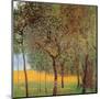 Orchard-Gustav Klimt-Mounted Art Print