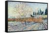 Orchard-Vincent van Gogh-Framed Stretched Canvas