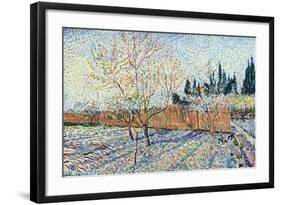 Orchard-Vincent van Gogh-Framed Art Print